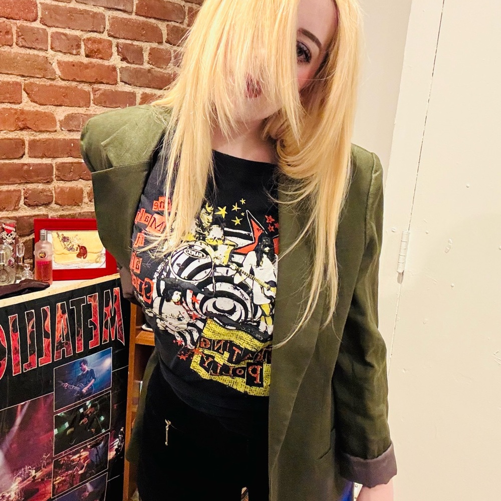 Olive Vintage Green Blazer